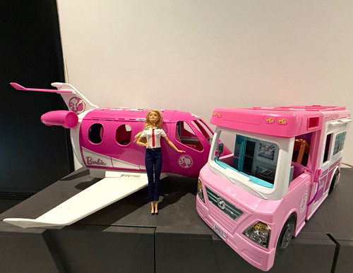 Barbie flugzeug wohnmobil - barbie, &