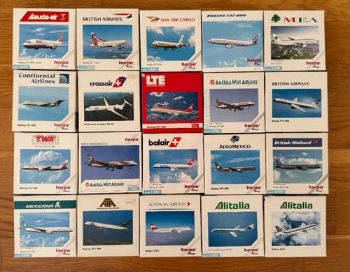 Teiliges set herpa wings - 20-teiliges,