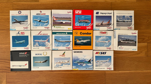 Teiliges set herpa wings - 18-teiliges,