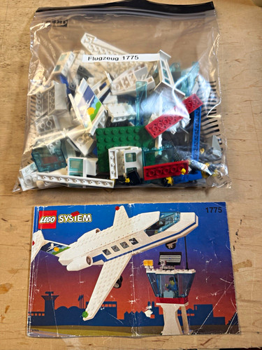 Lego system 1775 flugzeug set - system,