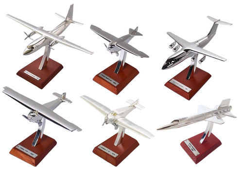 Set airliners silver plated - 6,