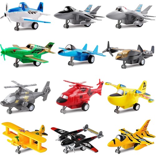 12er flugzeug spielzeugset - flugzeug,