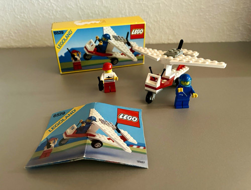 Lego 6529 flugzeug set mit - flugzeug, ovp