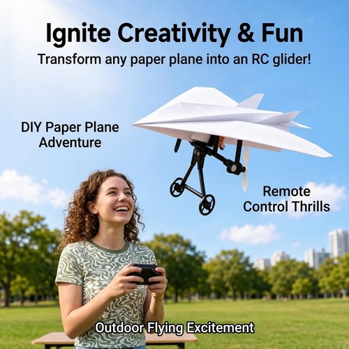Papierflugzeug set - rc,
