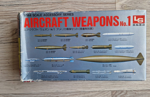 Aircraft weapons 1 144 - aircraft, 1:144